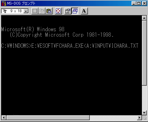 (MS-DOS)vvg̉